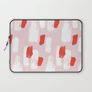 Colorful Brush Strokes Pattern Computer Cover by PatternPublic - Laptop Sleeve - 13"