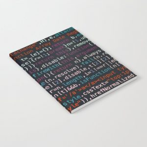 Computer Science Code Journal Notebook by NoColorDesigns - Set of 3 6" x 8" unlined