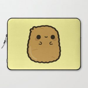 Cute chicken nugget Computer Cover by peppermintpopuk - Laptop Sleeve - 15"