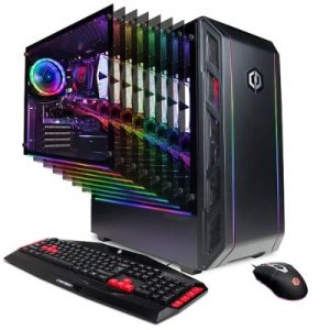 Cyberpower PC GMA9000CPG Gamer Master AMD Ryzen 5 1400 Quad-Core 3.2GHz Desktop PC - 8GB DDR4 RAM 256GB SSD 2GB AMD Radeon RX 560 802.11AC WiFi US