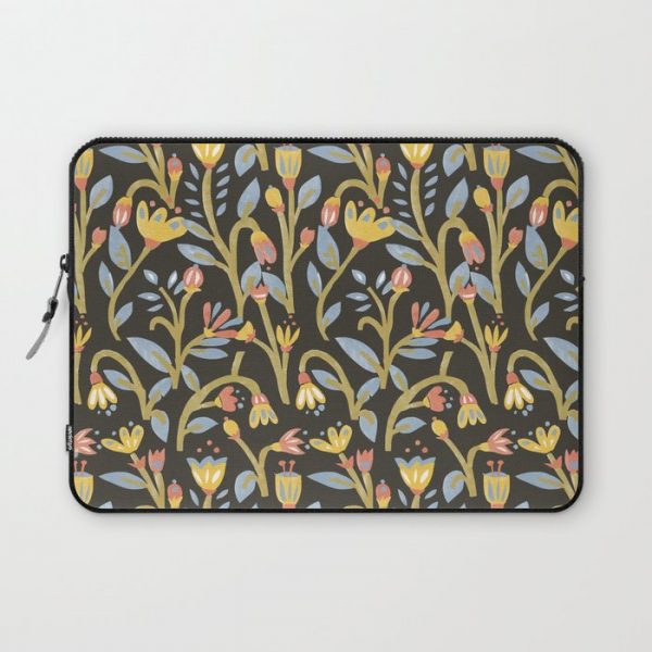 Dark Botanical Story Computer Cover by Alja Horvat - Laptop Sleeve - 13"