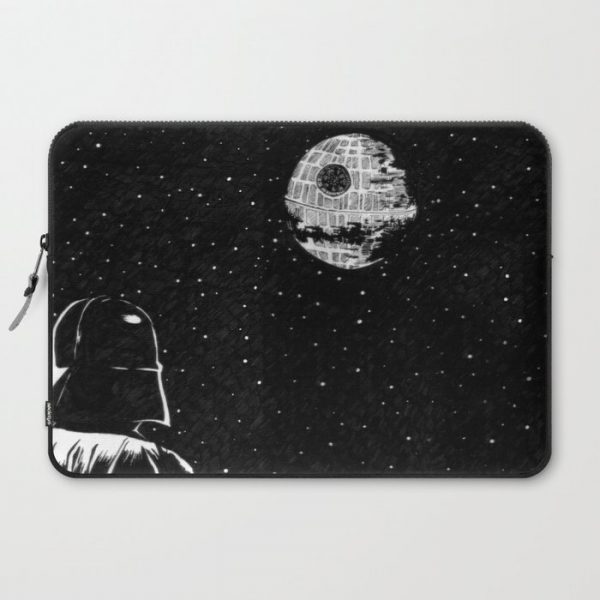 Death Star II Computer Cover by Ilustrachii - Laptop Sleeve - 15"