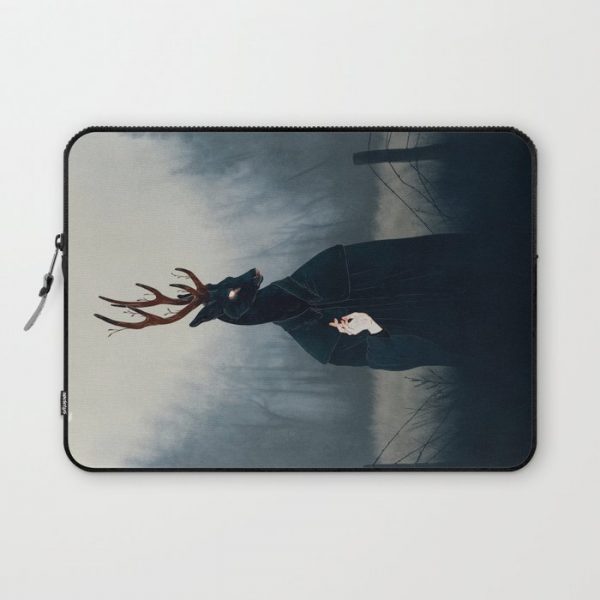 Deep Forest Saint Computer Cover by dappermouth - Laptop Sleeve - 13"