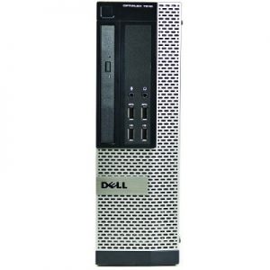 Dell PC1-0923-REF Optiplex 7010 Intel Core i5-3470 3.2GHz Small Form Factor Desktop PC - 8GB RAM 240GB SSD DVD Microsoft Windows 10 Pro 64-bit - Re