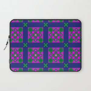 Disco Preppy Tiles Computer Cover by jhill - Laptop Sleeve - 13"