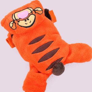 Dog Halloween Costume Winnie The Pooh Tiger Cartoon Orange Flannel Pet Costume Halloween