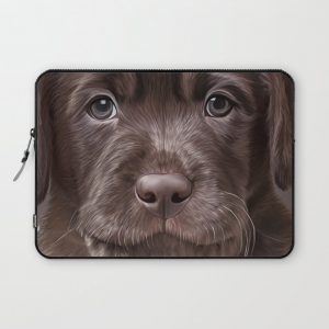 Drawing puppy Labrador Computer Cover by bonidog - Laptop Sleeve - 13"