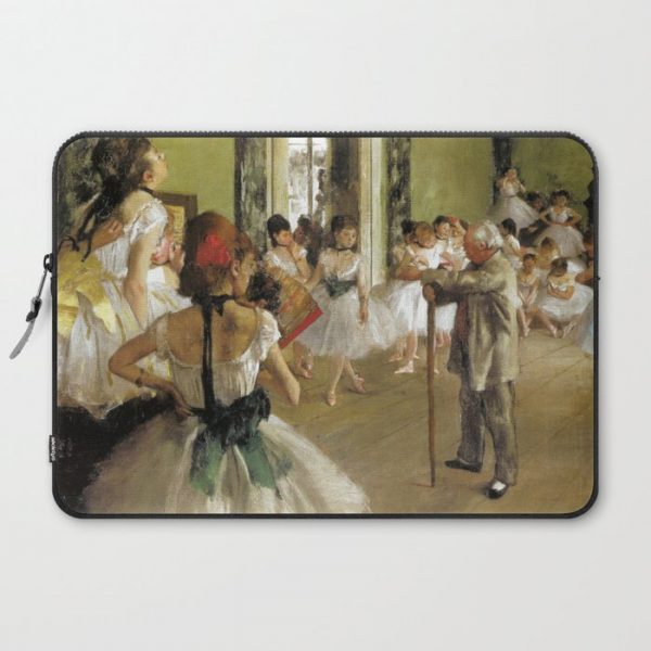 Edgar Degas The Dance Class Computer Cover by Vintage Restored Art - Laptop Sleeve - 15"