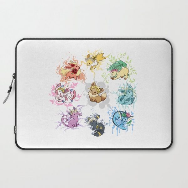 Eeveelutions Computer Cover by Leonie X. Li - Laptop Sleeve - 15"