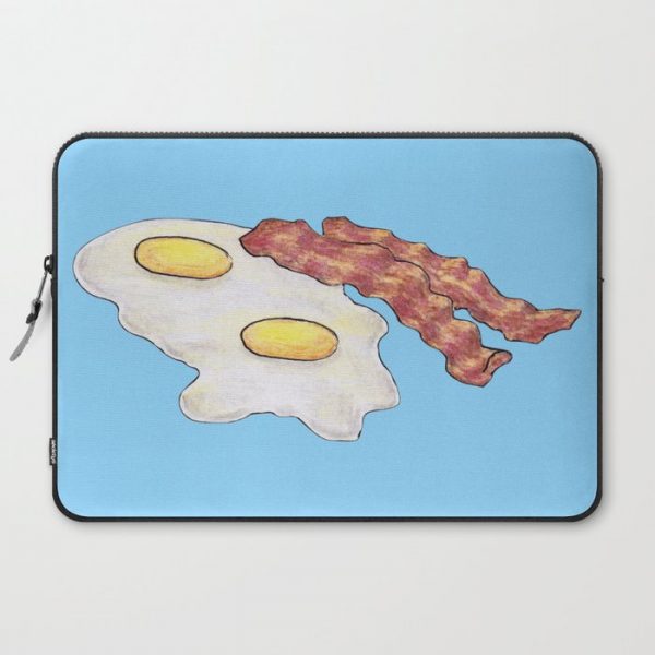 Eggs and Bacon! Computer Cover by jaimebakeamacaron - Laptop Sleeve - 15"