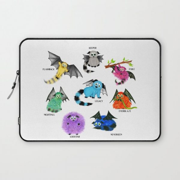 Eight Little Iggys Computer Cover by Shannon Messenger - Laptop Sleeve - 13"