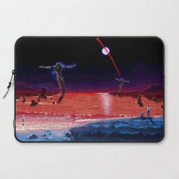 End of Pixelgelion Computer Cover by Swan Drawn - Laptop Sleeve - 15"