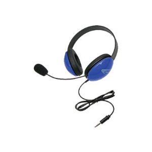 Ergoguys CALIFONE STEREO BLUE HEADPHONE (2800-BLT)