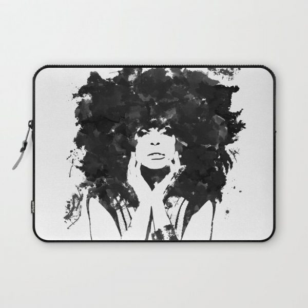 Erykah Computer Cover by andreanagosto - Laptop Sleeve - 13"