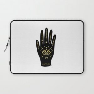 Evil Eye Hand Computer Cover by Ashley Santoro - Laptop Sleeve - 13"