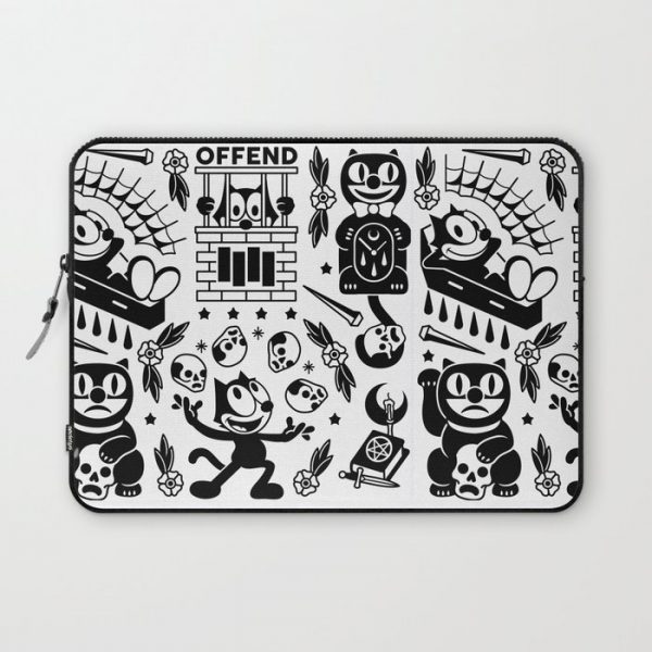 Felix The Cat Computer Cover by Offend Brand - Laptop Sleeve - 13"