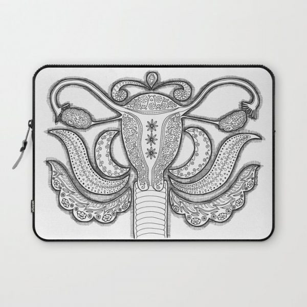 Female organs with Love Computer Cover by Andrea JoA3s - Laptop Sleeve - 13"