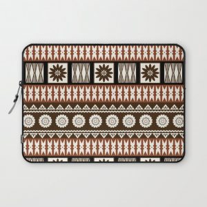 Fijian Masi Print Computer Cover by lolomastudio - Laptop Sleeve - 13"