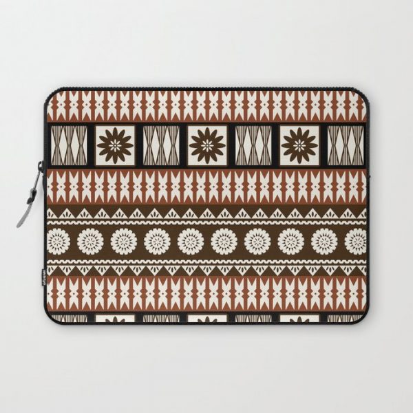 Fijian Masi Print Computer Cover by lolomastudio - Laptop Sleeve - 13"