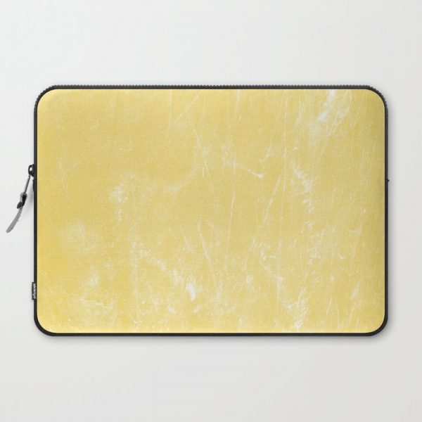 Flaxen Yellow Computer Cover by Julscela - Laptop Sleeve - 15"