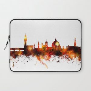 Florence Italy Skyline Computer Cover by artPause - Michael Tompsett - Laptop Sleeve - 13"