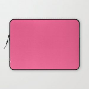 Flower Garden ~ Pink Computer Cover by Nancy J's Photo Creations - Laptop Sleeve - 13"