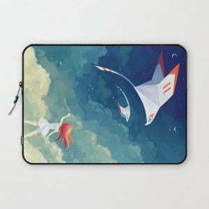 Flyby Computer Cover by Freeminds - Laptop Sleeve - 13"