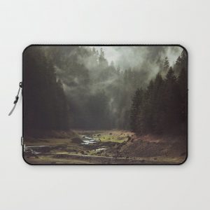 Foggy Forest Creek Computer Cover by Kevin Russ - Laptop Sleeve - 13"