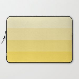 Four Shades of Yellow Computer Cover by Shelley Ylst Art - Laptop Sleeve - 15"