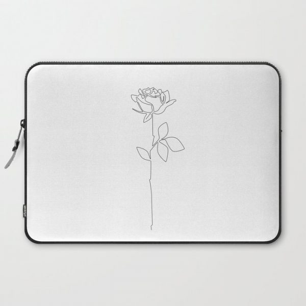 Fragile Rose Computer Cover by Explicit Design - Laptop Sleeve - 15"