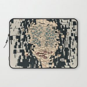 Fragmented Computer Cover by Phazed - Laptop Sleeve - 13"