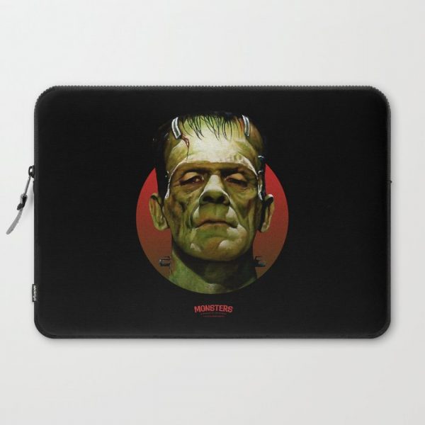 Frankenstein - Scary Movies Computer Cover by G A R A B U T T O - Laptop Sleeve - 15"