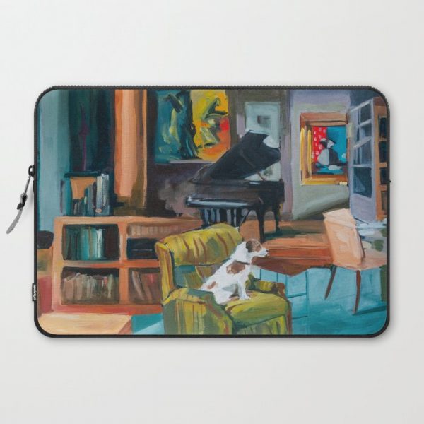 Frasier's apartment Computer Cover by lizfrankland - Laptop Sleeve - 15"