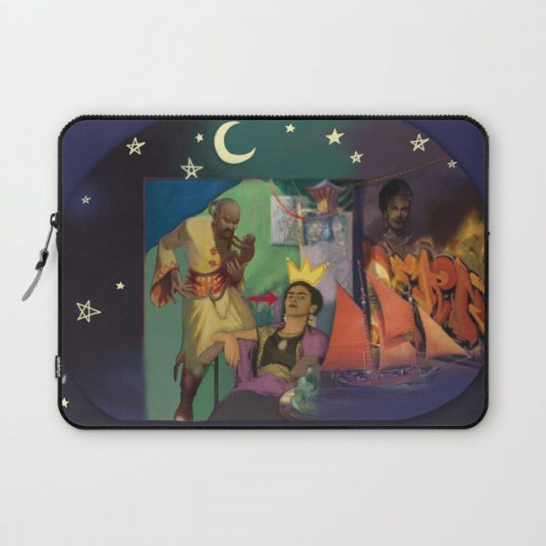 Frida Kahlo Laptop Sleeve by Tania Bekta - Laptop Sleeve - 13"