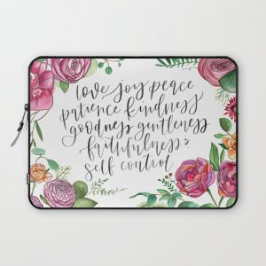 Fruit of the Spirit Computer Cover by Jenny Highsmith - Laptop Sleeve - 13"