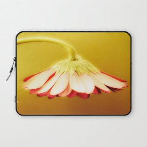 Glowing Yellow Drooping Flower | Nadia Bonello Computer Cover by TRU HOME by Nadia Bonello - Laptop Sleeve - 13"