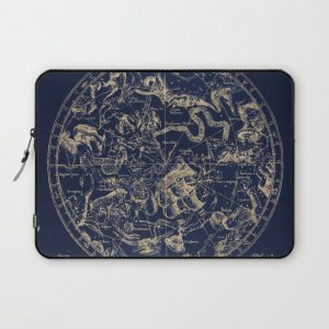 Gold Ceiling | Zodiac Skies Computer Cover by Visionary Sea - Laptop Sleeve - 13"