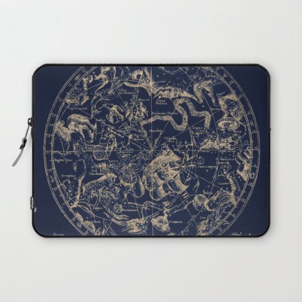 Gold Ceiling | Zodiac Skies Computer Cover by Visionary Sea - Laptop Sleeve - 13"