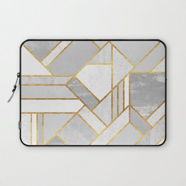 Gold City Computer Cover by Elisabeth Fredriksson - Laptop Sleeve - 13"