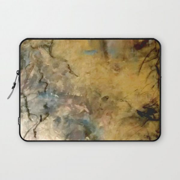 Gold Rush Computer Cover by Paper Rescue Designs - Laptop Sleeve - 13"