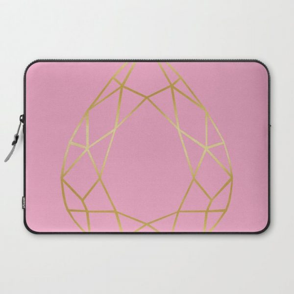 Golden diamond I Computer Cover by Vitor7Costa - Laptop Sleeve - 15"