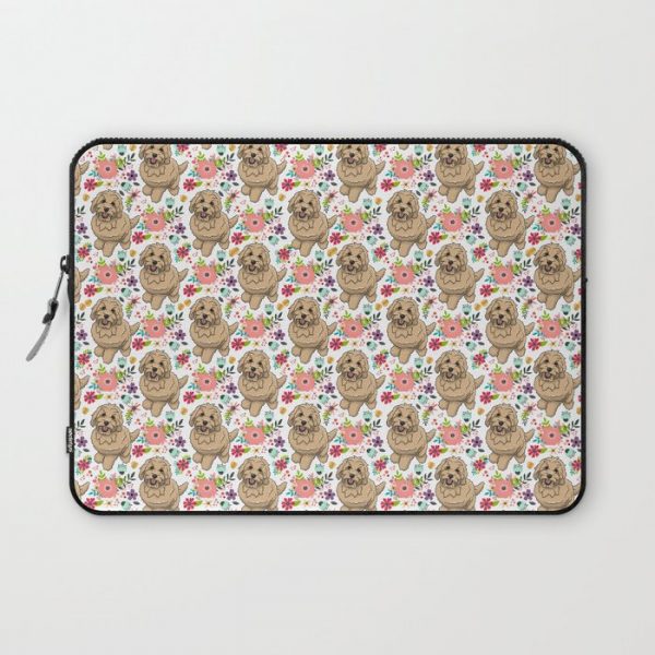 Golden doodle Computer Cover by breynoldsdesign - Laptop Sleeve - 13"