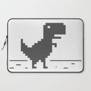 Google Dinosaur Computer Cover by DiscountParachutes - Laptop Sleeve - 15"