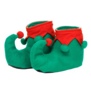 Green Halloween Costumes Clown Shoes Pom Poms Holidays Accessory