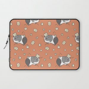 Guinea pig Pattern, Popcorning Computer Cover by Noristudio - Laptop Sleeve - 13"