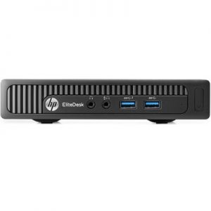 HP Inc. HP8G1MINI825 EliteDesk 800 G1 Intel Core i5-4590T 3GHz Mini Desktop PC - 8GB RAM 256GB SSD USB WiFi 6x USB 3.0 Microsoft Windows 10 Pro -