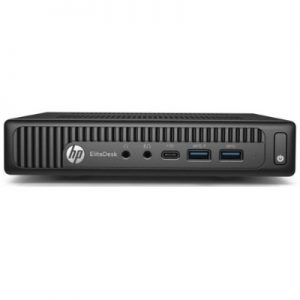 HP Inc. HP8G2MINI256 HP EliteDesk 800 G2 Intel Core i5-6500T Quad-Core 2.50GHz Desktop Mini PC - 8GB RAM 256GB SSD Wi-Fi Windows 10 Pro - Refurbish