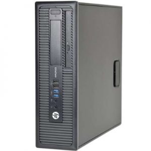 HP Inc. PC2-3553-REF Elite 800 G1 Intel Core i5-4570 3.2Ghz Small Form Factor PC - 16GB RAM 480GB SSD DVD-RW USB 3.0 RJ-45 VGA DisplayPort Wind