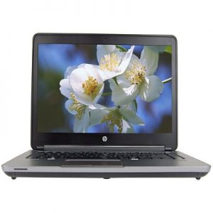 HP Inc. PC5-2019-REF Probook 640 G1 Intel Core i5-4300M Dual-Core 2.6GHz Notebook PC - 4GB DDR3 RAM 128GB SSD 14 HD Display DVDRW Webcam 802.11 a