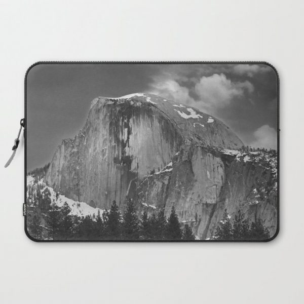 Half-Dome B&W Computer Cover by kenz dahl - Laptop Sleeve - 15"